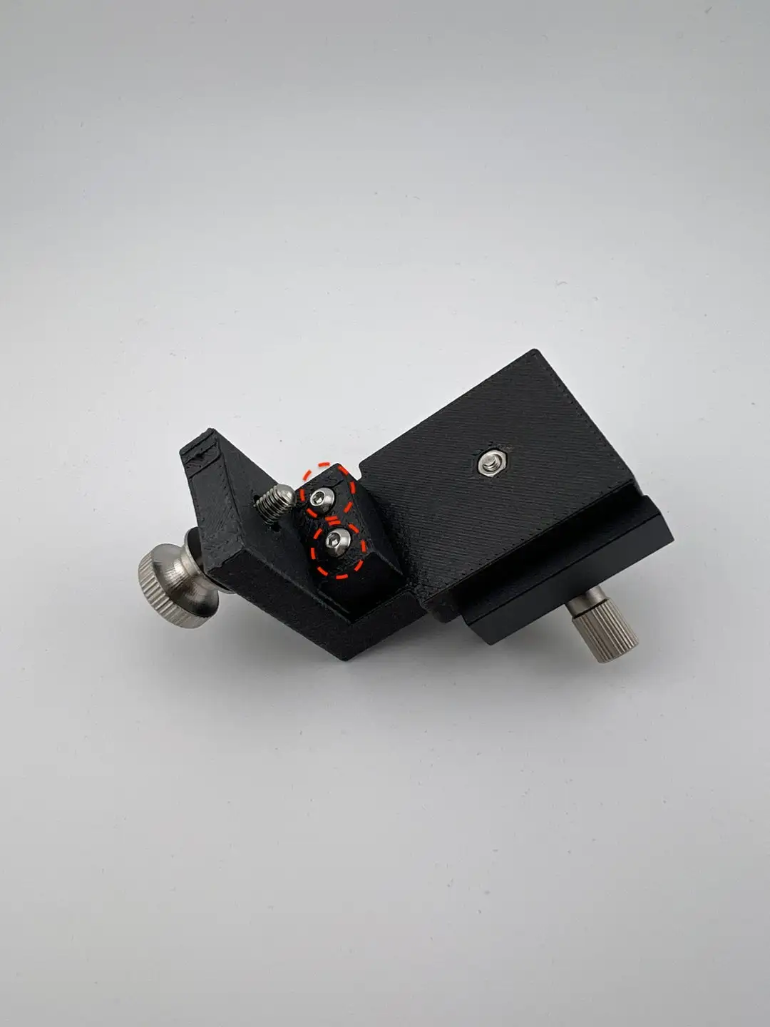 핸디돕 파인더나 스마트폰 거치대 장착 위치 강도 조절